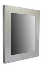 Lustro w białej ramie na wymiar