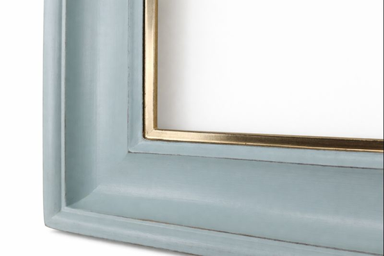 Niebieska rama do obrazu