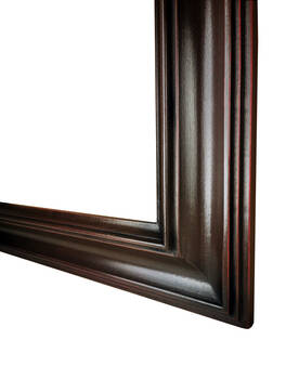 Brązowa rama do obrazu
