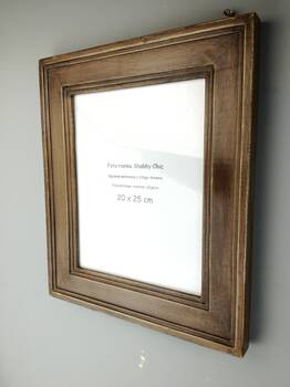 Ramka na zdjęcia brązowa