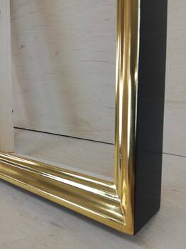 Rama do obrazu pozłacana żółtym złotem płatkowym