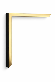 Lustro w złotej ramie