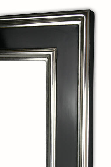 Czarna rama do obrazu na wymiar