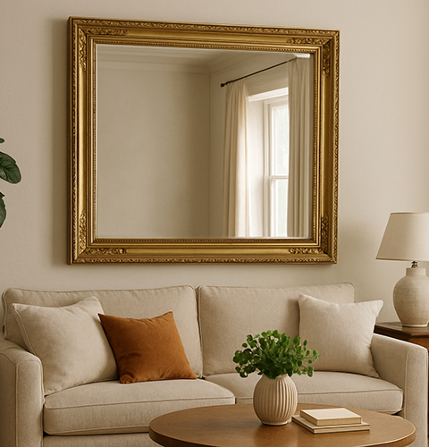 Lustro w Ramie: Stylowe Akcenty do Wnętrz