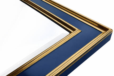 Lustro fazowane w pięknej ramie